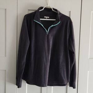 Maurices Charcoal Fleece Pullover